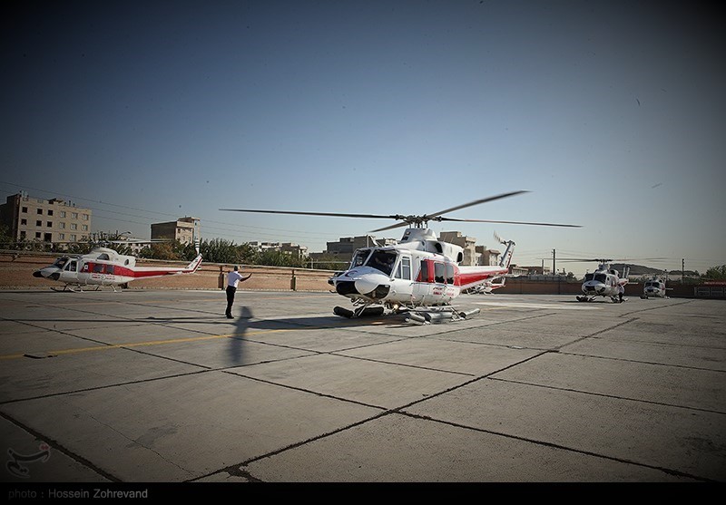تحویل ۶ فروند بالگرد امدادی به هلال احمر تحویل ۶ فروند بالگرد امدادی به هلال احمر