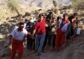 نجات و انتقال بانوی مصدوم سقوطکرده از ارتفاع در منطقه امامزاده عبدالله صیدون توسط نجاتگران هلالاحمر باغملک نجات و انتقال بانوی مصدوم سقوطکرده از ارتفاع در منطقه امامزاده عبدالله صیدون توسط نجاتگران هلالاحمر باغملک