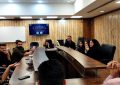 « نشست صمیمانه رئیس شبکه بهداشت و درمان و رییس بیمارستان شهرستان باغملک با خبرنگاران »